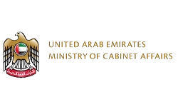 United Arab Emirates Ministry of Cabinet Affairs logo in Arabic and English