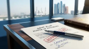 Cancel a notarized Power of Attorney in Abu Dhabi